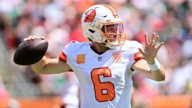 Buccaneers QB Baker Mayfield Pregunta los planes de Eagles para superar el calor de Tampa: 