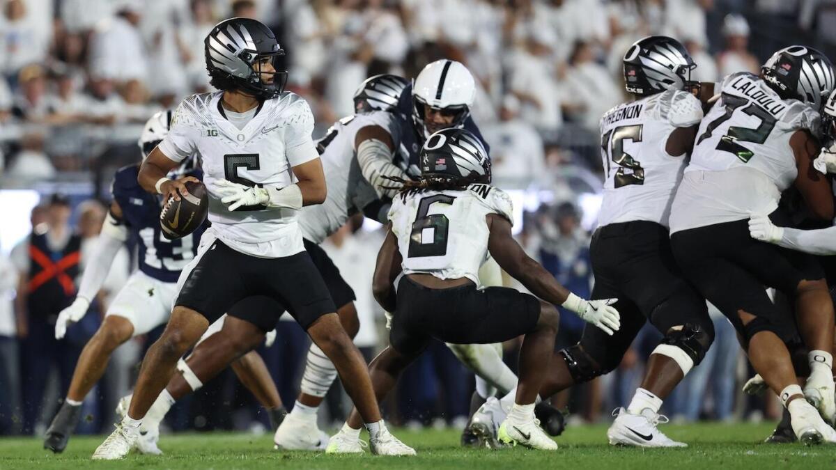 Oregon escapes Penn State in double-OT: No. 6 Ducks blow lead, finish strong vs. James Franklin, Nittany Lions
