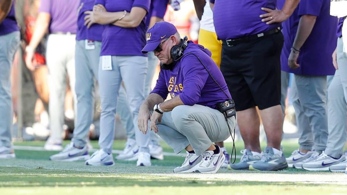 Faculty soccer Week 5 overreactions: Brian Kelly ain’t it at LSU, 2026 NFL Draft QB class appears to be like bleak
