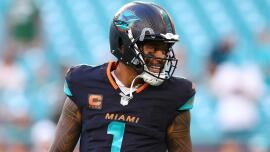 Dolphins wearing new dark water 'Rivalries' uniform on 'Monday Night Football' vs. Jets