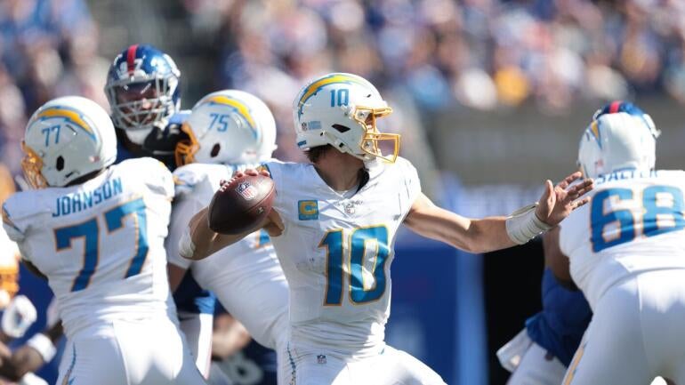 Quarterback dos Los Angeles Chargers, Justin Herbert