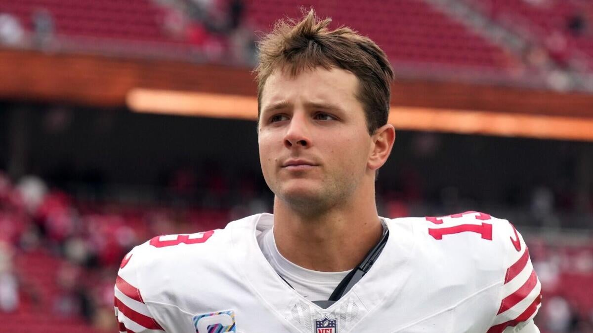 49ers accidents: QB Brock Purdy, WRs Ricky Pearsall, Jauan Jennings out for ‘Thursday Night time Soccer’ vs. Rams
