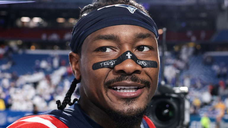 Stefon Diggs comemorando uma recepção