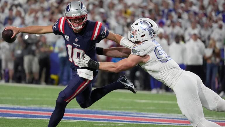 O estádio Highmark Stadium durante a partida entre Patriots e Bills