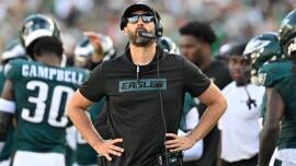 Nick Sirianni, treinador do Philadelphia Eagles.