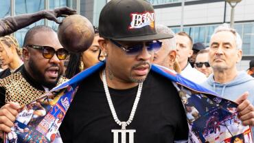 NBA: Philadelphia 76ers-Iverson Statue Ceremony