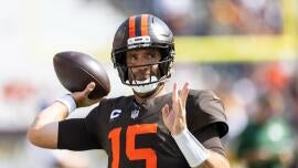 Joe Flacco em jogo da NFL