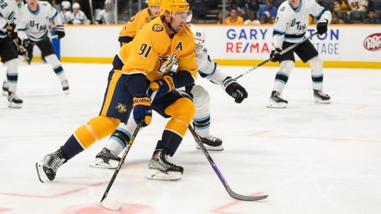 Steven Stamkos skates for Nashville