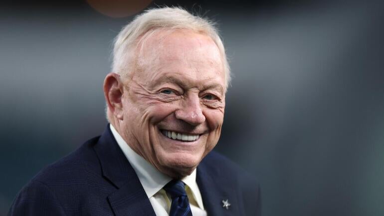 Jerry Jones, dono do Dallas Cowboys, em evento.