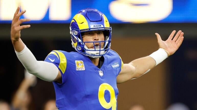 Matthew Stafford em ação pelos Los Angeles Rams