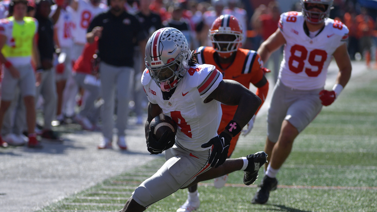 College football scores, live updates: Week 7 schedule features Ohio State vs. Illinois in Big Ten showdown
