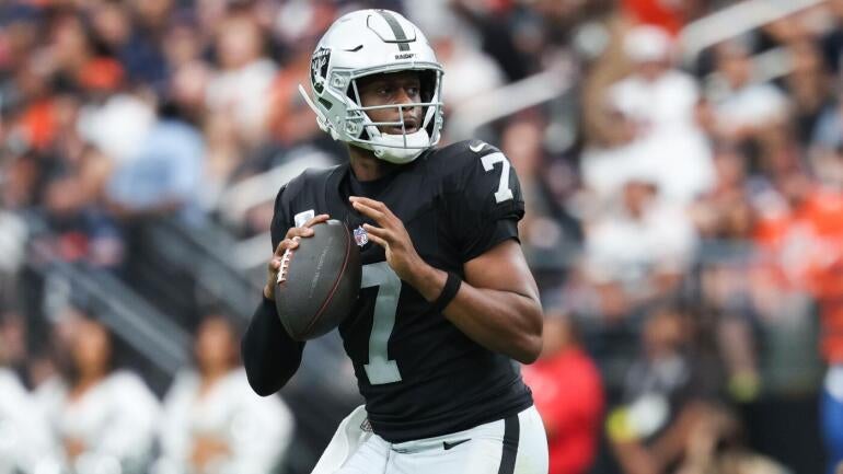 Computer model locks in Titans vs. Raiders picks, score prediction for NFL Week 6 2 geno-smith-raiders