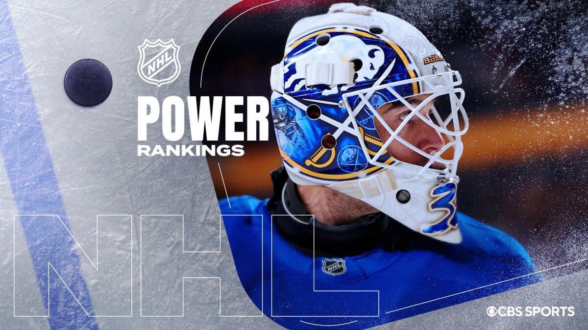 NHL Power Rankings: Same old story unfolding for Sabres as they try to snap a 14-year playoff drought - CBS Sports