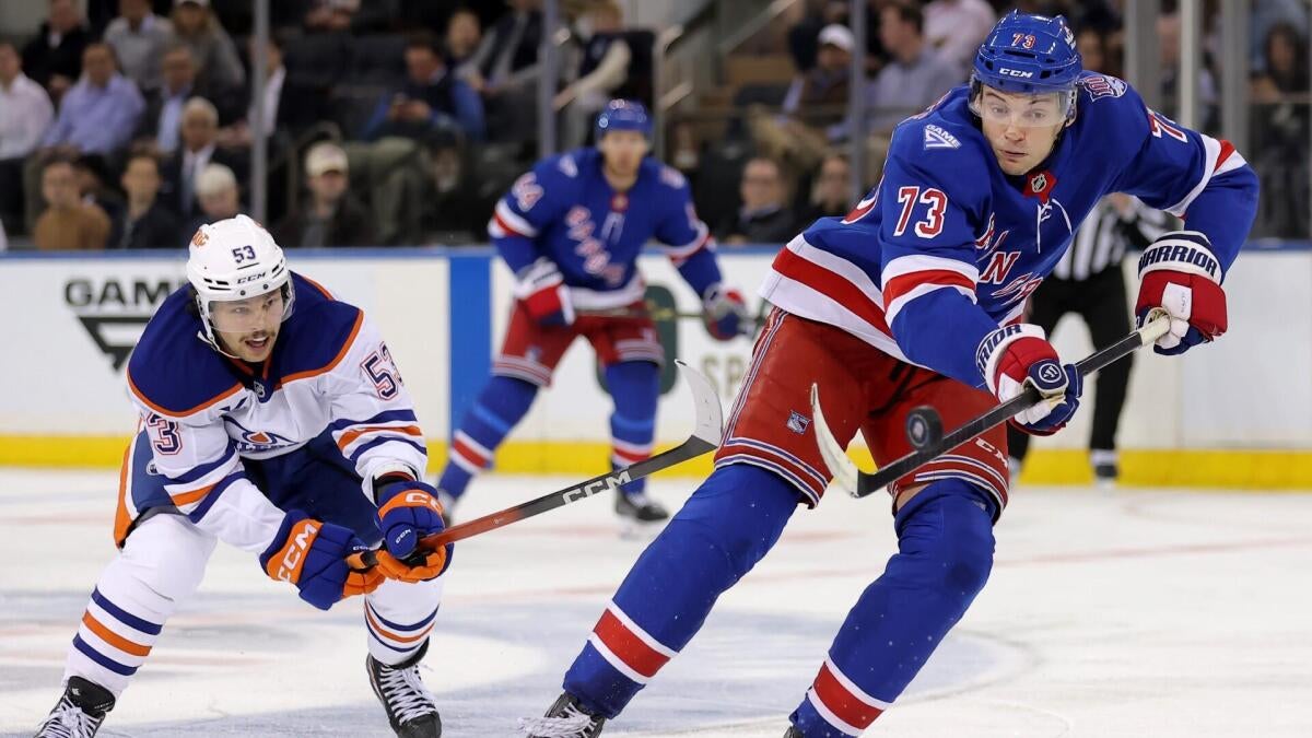 Rangers make unique bit of history after being shut out for third straight home game to start season - CBS Sports