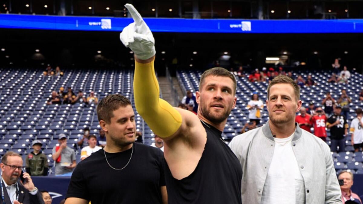 Steelers’ T.J. Watt passes older brother JJ on NFL’s all-list sack record