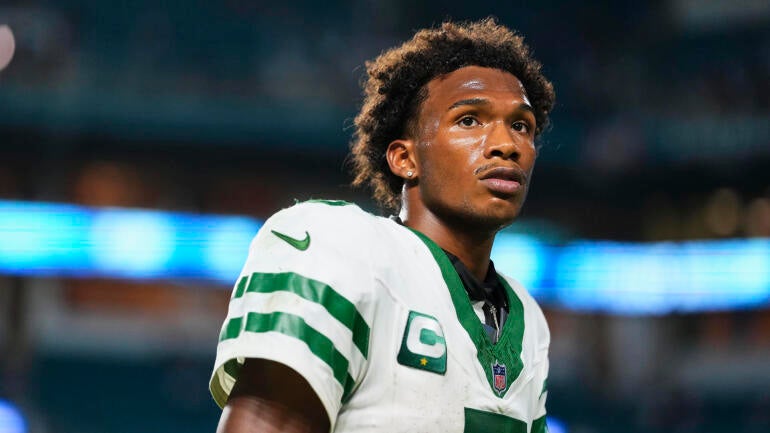 Garrett Wilson em ação pelo New York Jets