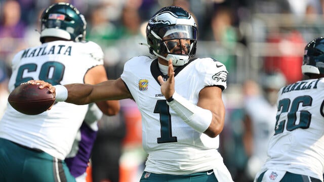 Jalen Hurts And The Eagles Best Carson Wentz And The Vikings To Snap Skid