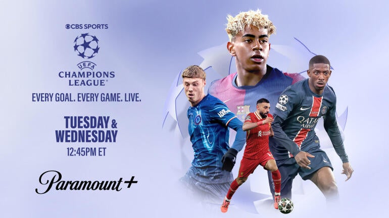 Footy Fix: Barcelona, Arsenal, Manchester City headline Champions League action on Paramount+ and CBS Sports 3 297116-uclm-cbssportshq-slate-1920x1080.jpg