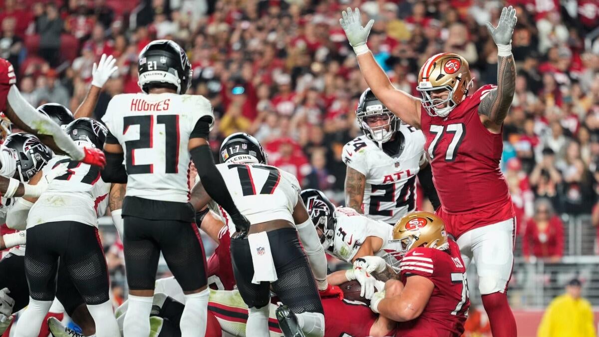 https://sportshub.cbsistatic.com/i/r/2025/10/20/177f6fc4-6ddf-4d3a-8257-80789b01c5d4/thumbnail/1200x675/632cc948f471bcfccd44620502fd69d5/ninerstd.jpg