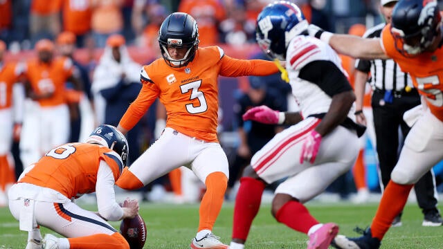 INSANE! Wil Lutz kicks winning FG for Broncos in comeback not seen in more  than 1,600 NFL games