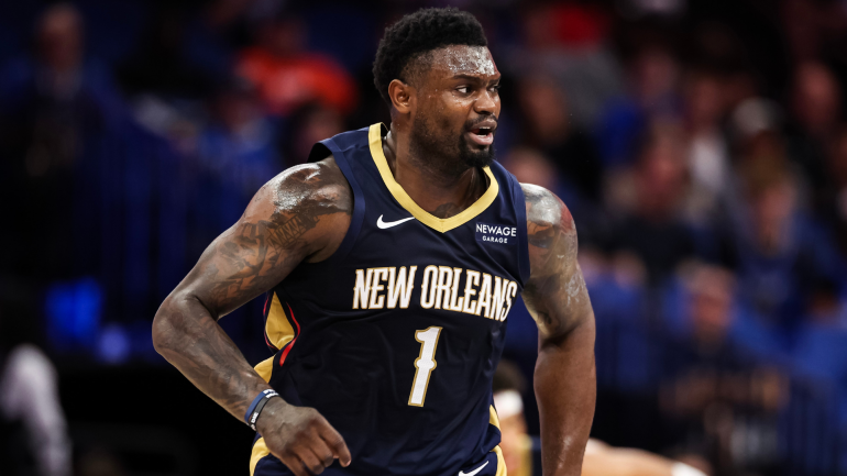 Zion Williamson em ação pelo Pelicans