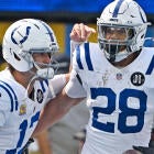 Model reveals college football picks, best bets for Tuesday, Oct. 21 10 getty daniel jones jonathan taylor colts