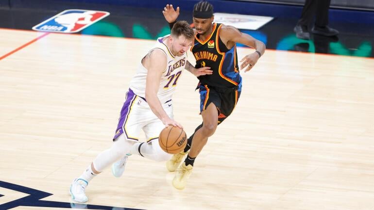 Luka Doncic em ação pela NBA