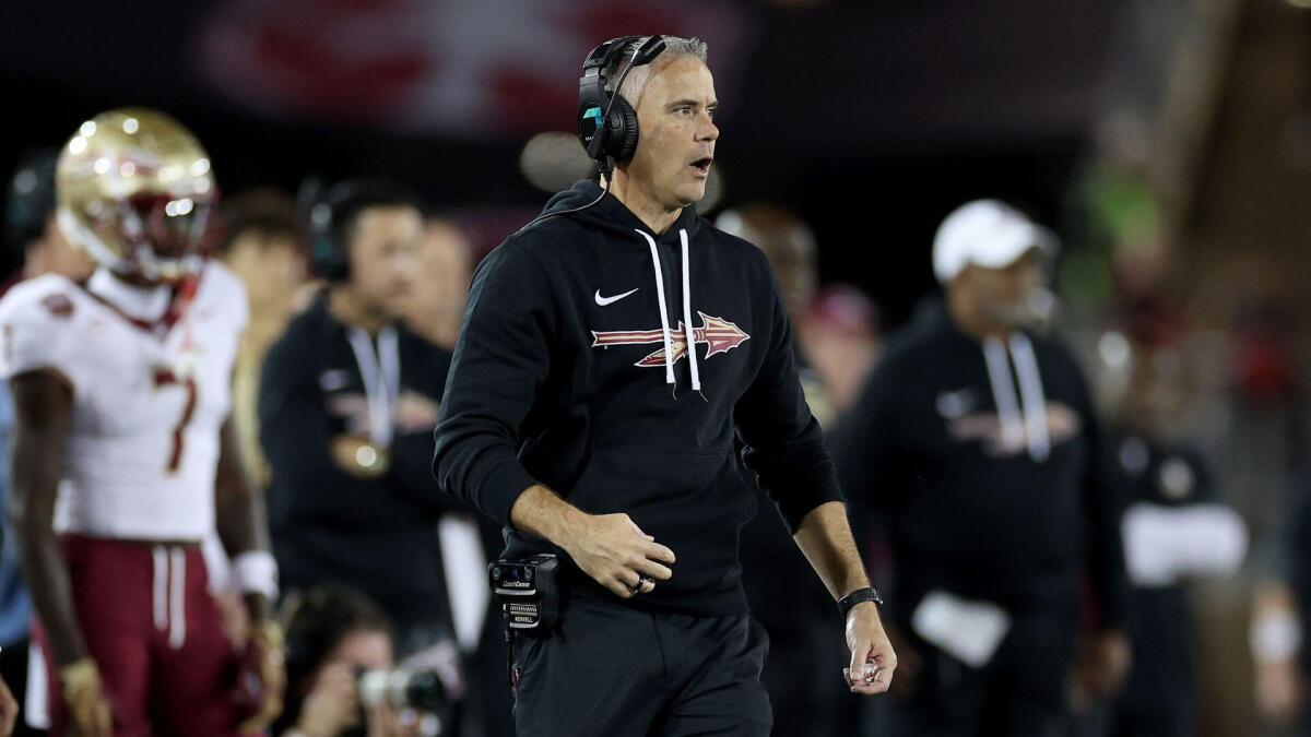 Florida State Coach Mike Norvell Responds to School’s Vote of Confidence