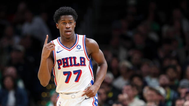 VJ Edgecombe, Philadelphia 76ers, SG - Fantasy Basketball News, Stats - CBS  Sports