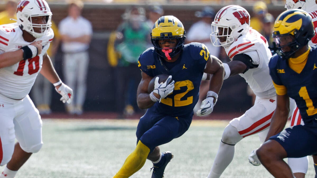 College football injuries: Key injuries for bettors to know for Week 9 include star Michigan running back