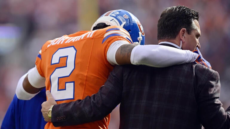 Patrick Surtain II, cornerback do Denver Broncos, durante a partida.