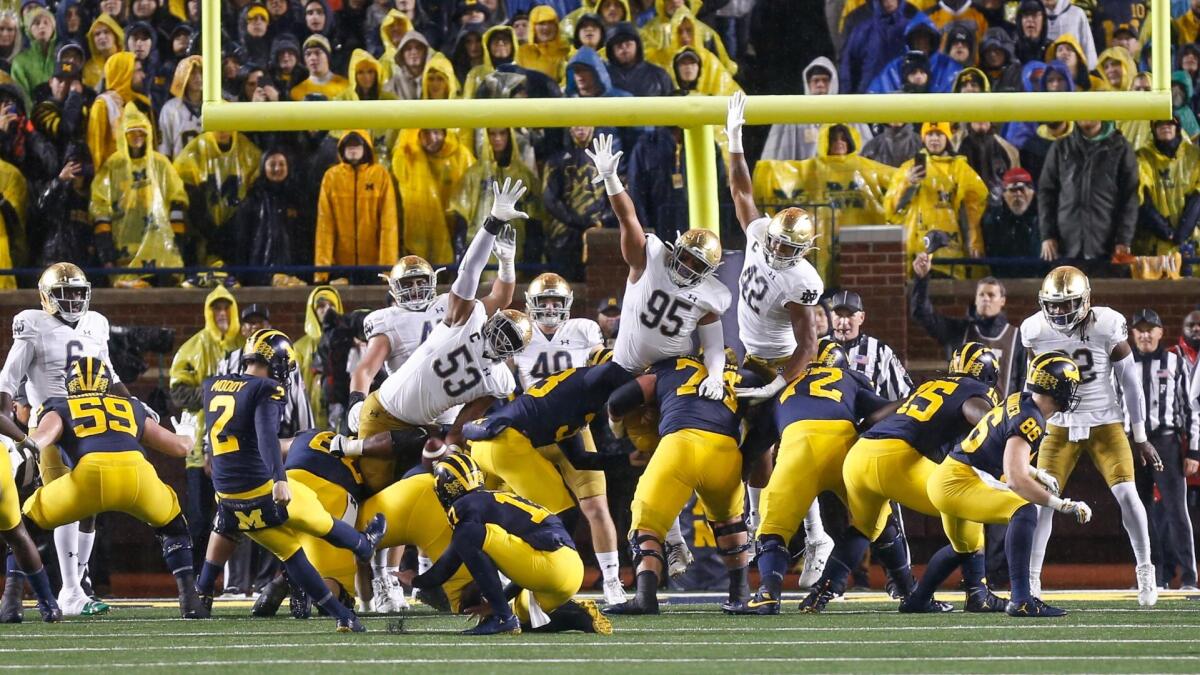 Marcus Freeman, Sherrone Moore advocate for return of Notre Dame vs. Michigan rivalry Marcus Freeman, Sherrone Moore advocate for return of Notre Dame vs. Michigan rivalry