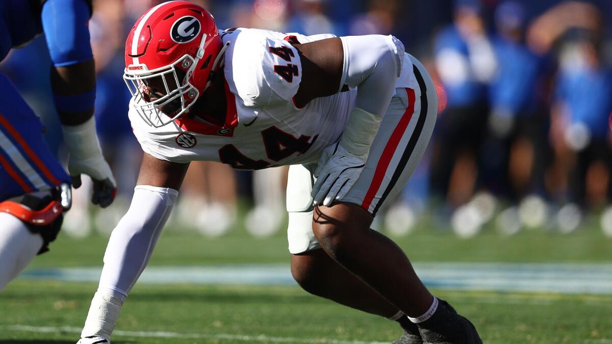Georgia DL Jordan Corridor to overlook the rest of the season resulting from knee harm