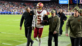 Jayden Daniels injury update: Commanders star QB gets positive news on dislocated left elbow