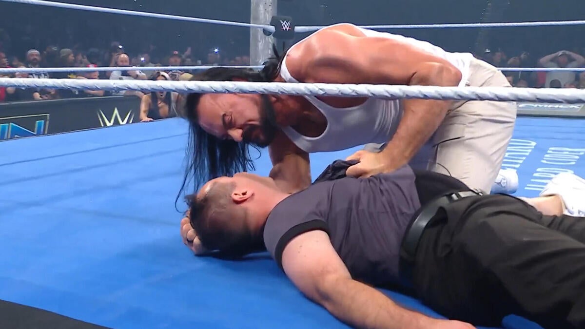 WWE SmackDown: McIntyre suspended for attacking Rhodes