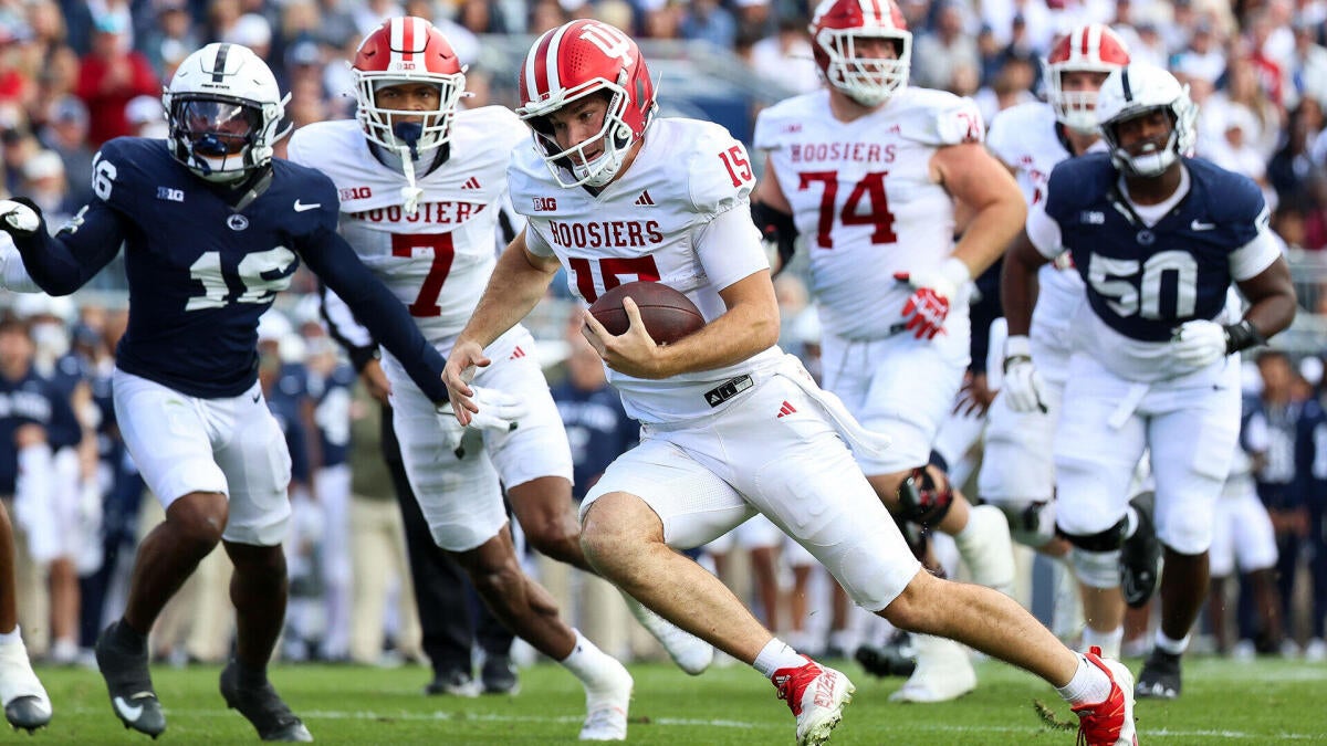 No. 2 Indiana survives upset bid from Penn State thanks to insane Omar Cooper Jr. touchdown catch