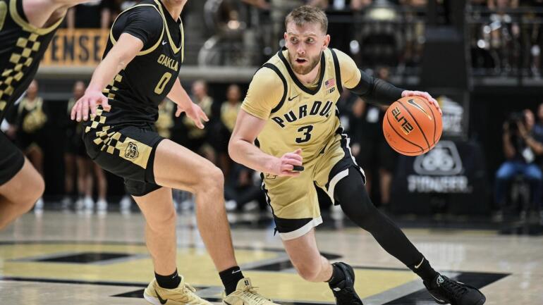 NCAA Basketball: Oakland at Purdue