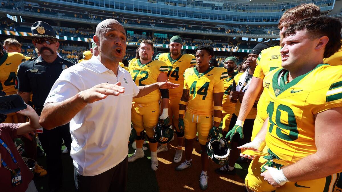 How Baylor AD Mack Rhoades’ absence complicates Dave Aranda’s future in Waco