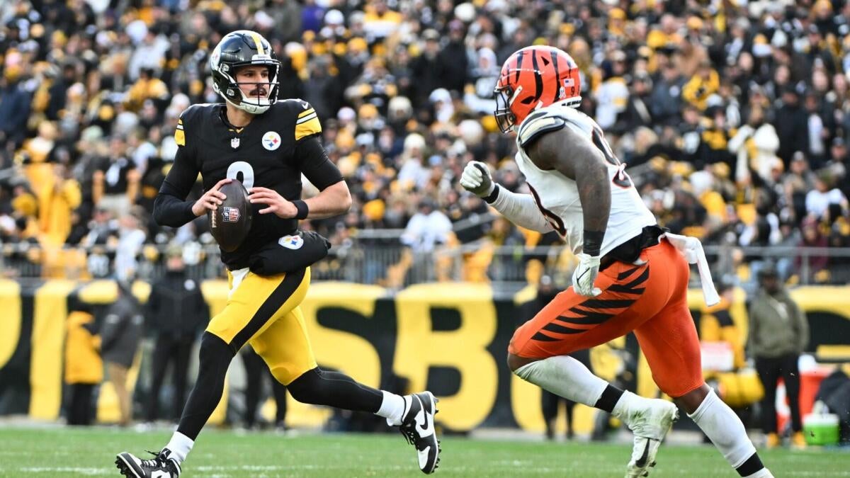 Mason Rudolph should start in Steelers' upcoming game vs. Bears, regardless of Aaron Rodgers' injury status