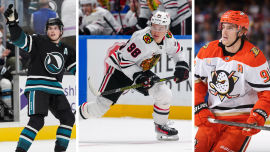 Connor Bedard, Macklin Celebrini and Leo Carlsson have arrived as the NHL's next wave of superstars