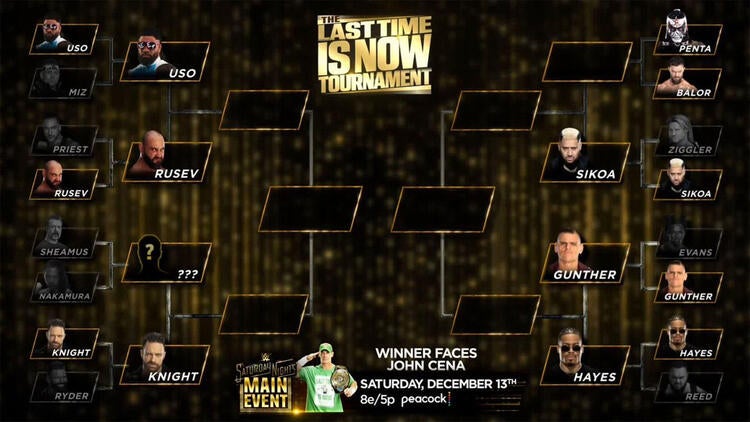John Cena's last match in WWE: The Last Time is Now Tournament results,  bracket - CBS Sports