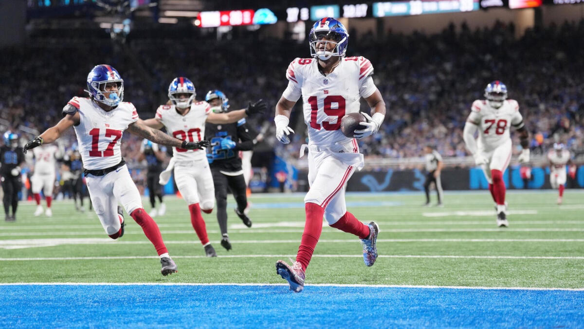 WATCH: Giants' Jameis Winston records incredible touchdown catch on pass from Gunner Olszewski