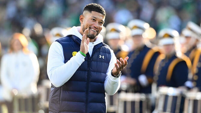 COLLEGE FOOTBALL: NOV 22 Syracuse at Notre Dame