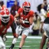 COLLEGE FOOTBALL: NOV 28 Invesco QQQ Atlanta Gridiron Classic Georgia vs Georgia Tech