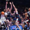 NCAA Basketball: Connecticut at Kansas