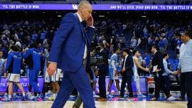 Kentucky basketball hits early season crossroads as Mark Pope's honeymoon flames out in loss to North Carolina