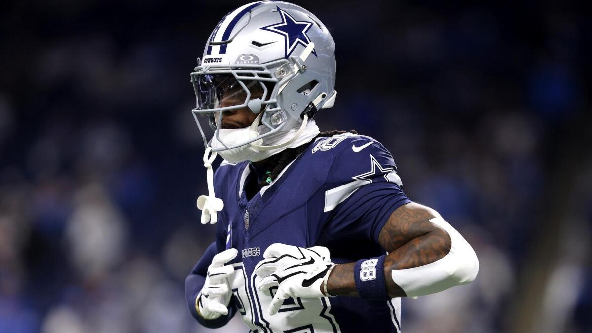Cowboys' CeeDee Lamb ruled out of Lions matchup after concussion diagnosis in third quarter