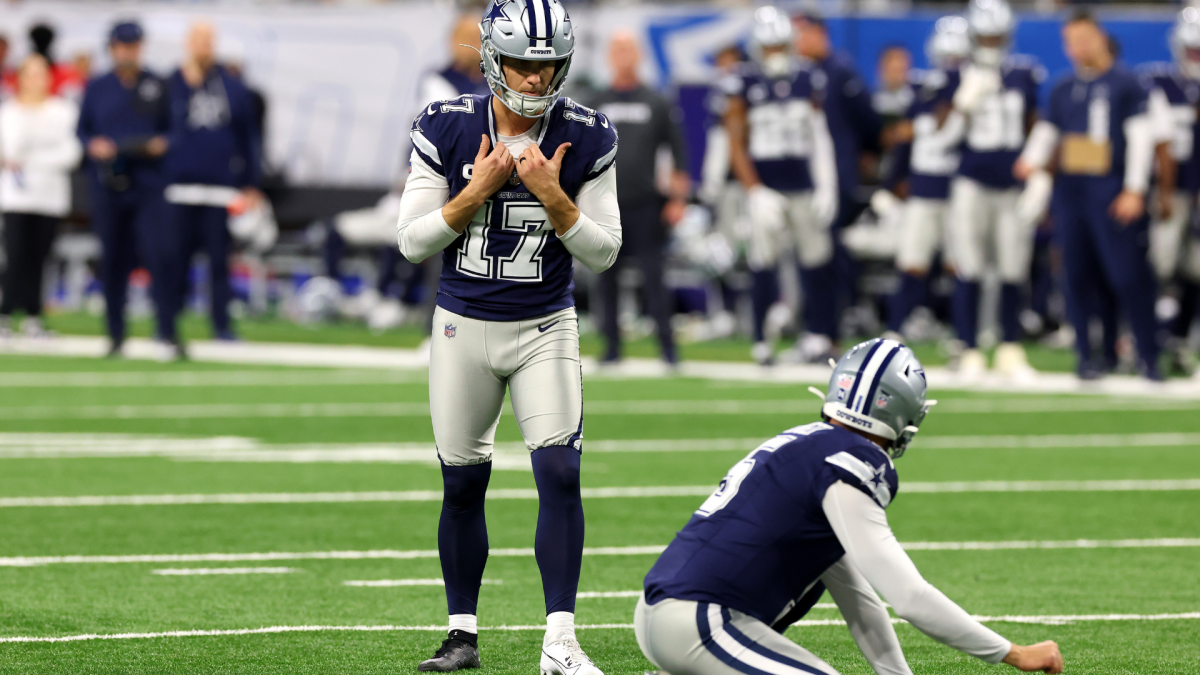 Cowboys kicker Brandon Aubrey units a number of NFL information on ‘TNF’ vs. Lions