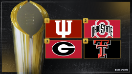 College Football Playoff Rankings: Ohio State stays in front of Georgia, Miami leaps Notre Dame