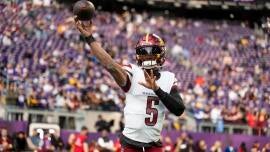 Commanders shut down QB Jayden Daniels for remainder of 2025 season